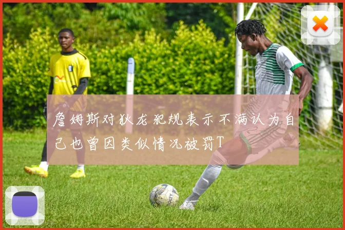 詹姆斯对狄龙犯规表示不满认为自己也曾因类似情况被罚T