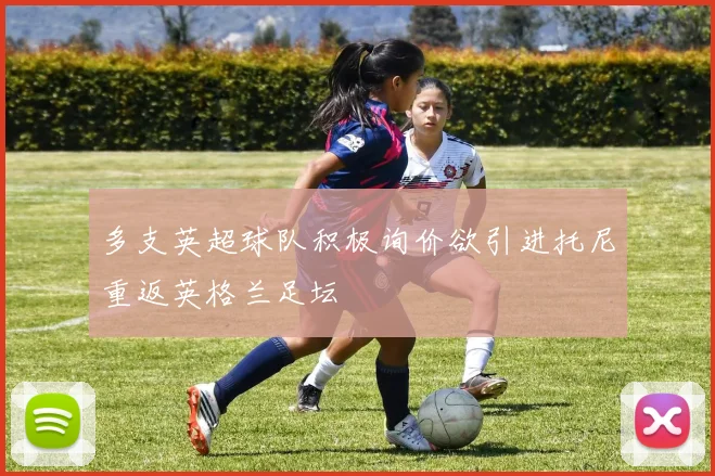多支英超球队积极询价欲引进托尼重返英格兰足坛